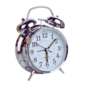 Twin Bell Table Clock - Loud Alarm Clock