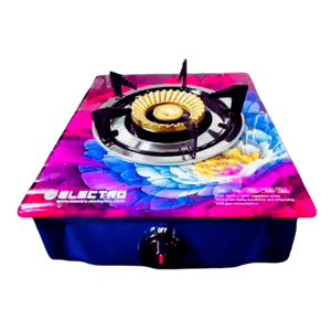 ELECTRO Single Burner Glass Top Gas Stove