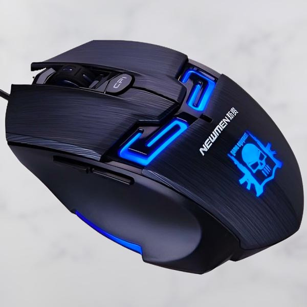 Newmen N6000 Mouse with 6 Button - Gaming Mouse