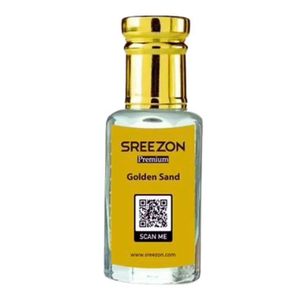 SREEZON PremiumGolden Sand Attar (গোল্ডেন স্যান্ড আতর)  - 3 ml