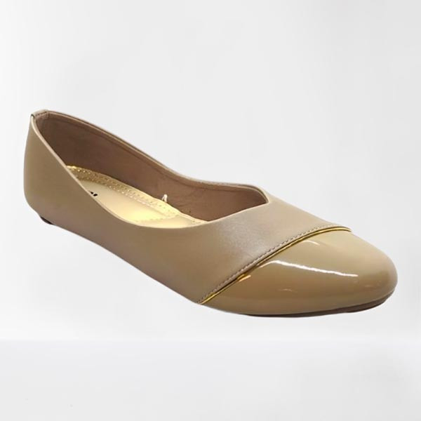 Bay Women Closed Beige - (Gold)