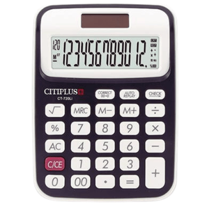 Citiplus CT-720Li Check And Correct Series Electronic Calculator