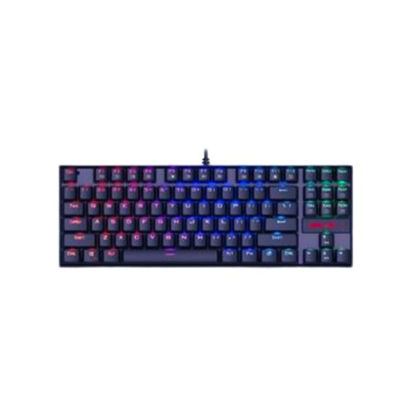 Redragon K552 Kumara Black Blue Suitches Mechanical Keyboard - Redragon