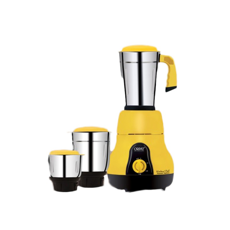 Mixer Grinder – Kitchen Chef – 650 W – Majestic Yellow