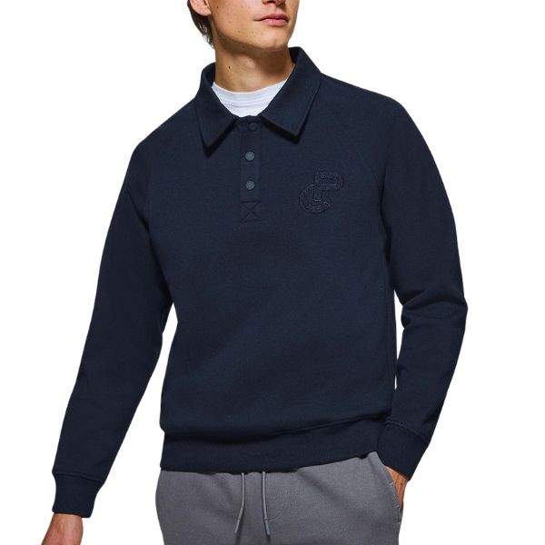 Light-Blue Polo Sweatshirt Gorka