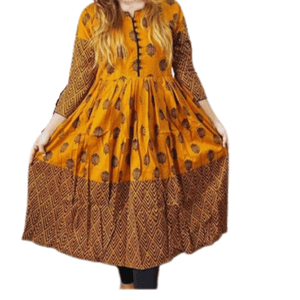 New Exclusive Designed Gown 1Piece Gown Long Kurti For Women