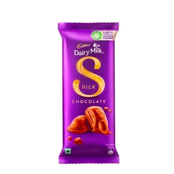 Cadbury Dairy Milk Silk Plain Chocolate Bar - Dairy Milk(150gm)