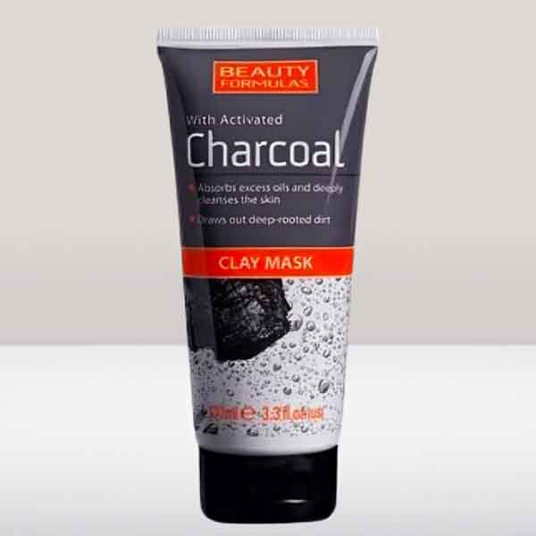 Beauty Formulas Charcoal Clay Mask - 100 ml