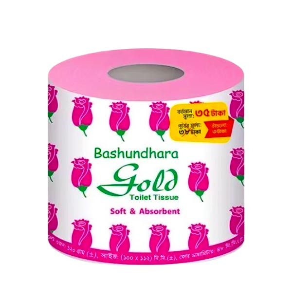 Bashundhara Gold Toilet Tissue - Gold Toilet Tissue