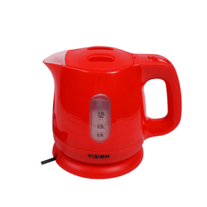 VISION Electric Kettle (VSN-EK-01) 0.8 Liter Red