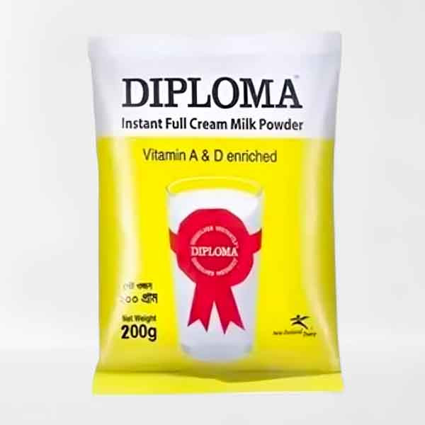 Diploma Instant Full Cream Milk Powder - ডিপ্লোমা ইনস্ট্যান্ট ফুল ক্রিম মিল্ক পাউডার