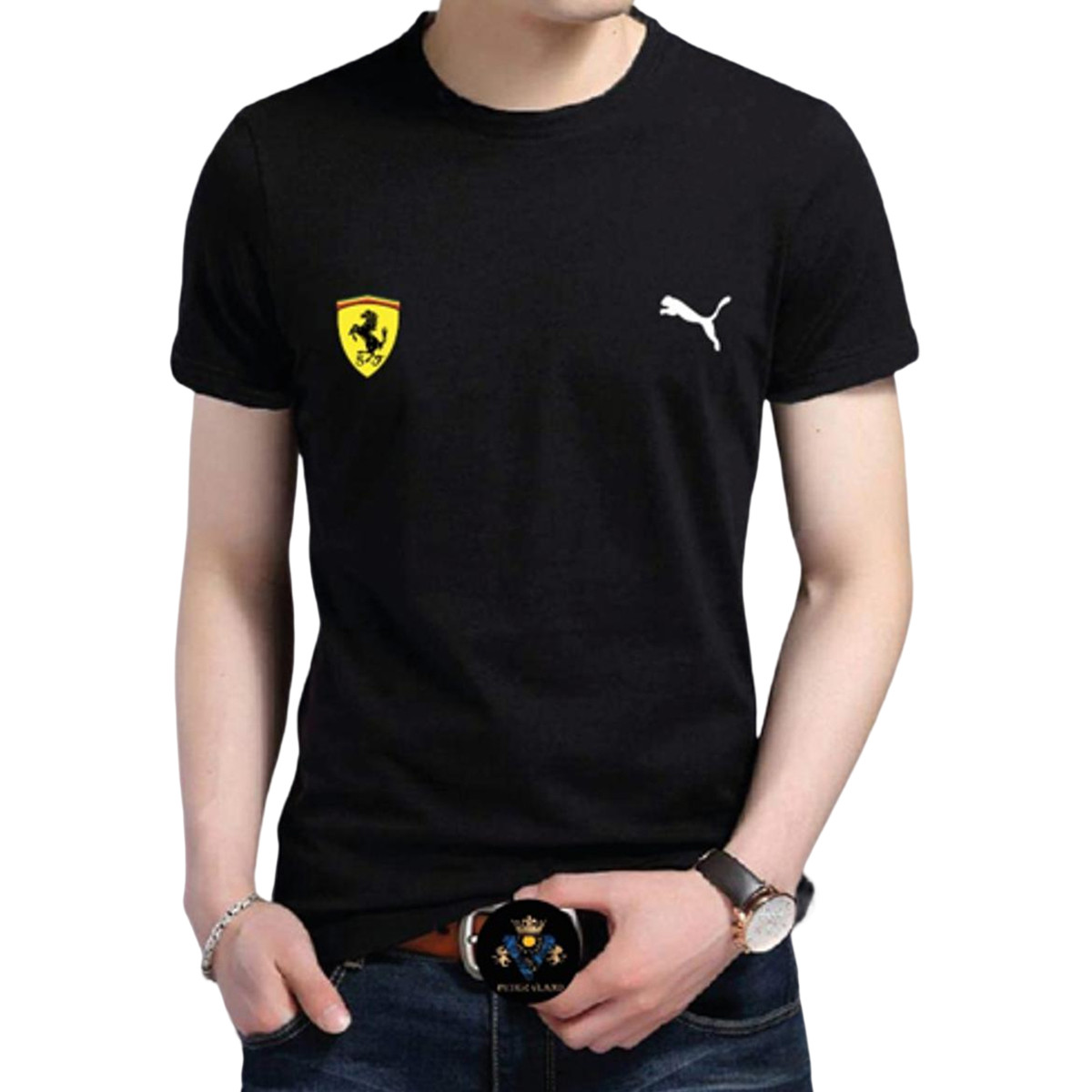 MENS BLACK TSHIRT