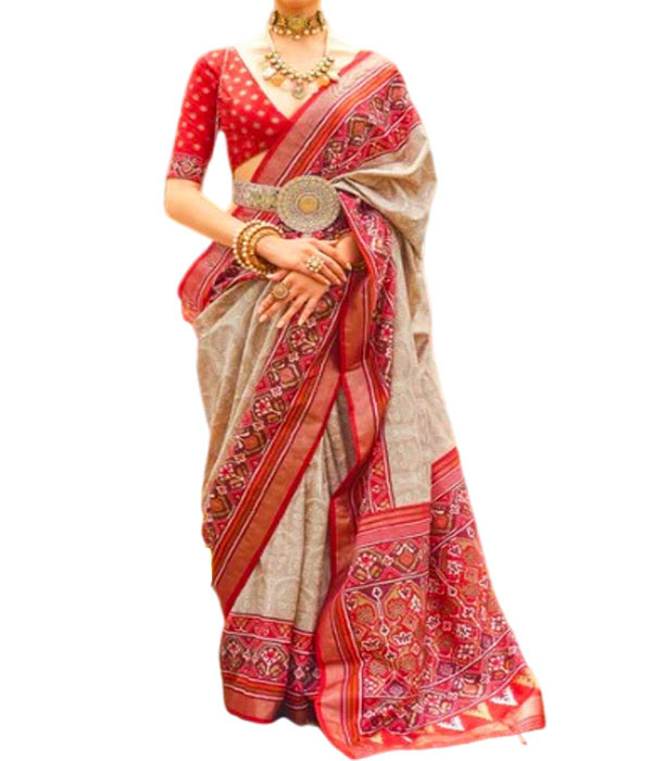 Chikankari Fancy Wedding Special Saree