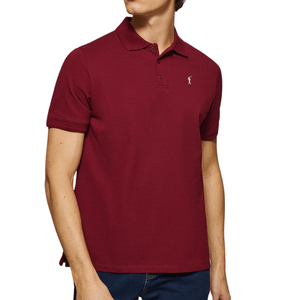 Long-Sleeve Polo Shirt With Two Buttons