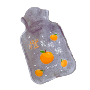 1 Pcs Mini Velvet Hot Water Portable Soft Bag For Babies - Hot Water Bag