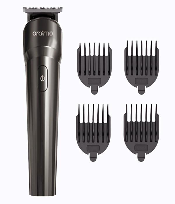 Oraimo OPC-TR10 Smart Trimmer Multi-functional Trimmer With 4 Guided Combs For Men