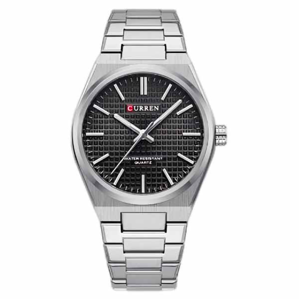 Curren Luxury Stainless Steel 8439 Women’s Watch – Color Silver Black (মহিলাদের ঘড়ি)