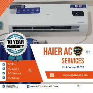 Haier 1.5 Ton EnergyCool Inverter AC [HSU-19EnergyCool(INV Pro)] – Haier-এর অফিসিয়াল ওয়ারেন্টি