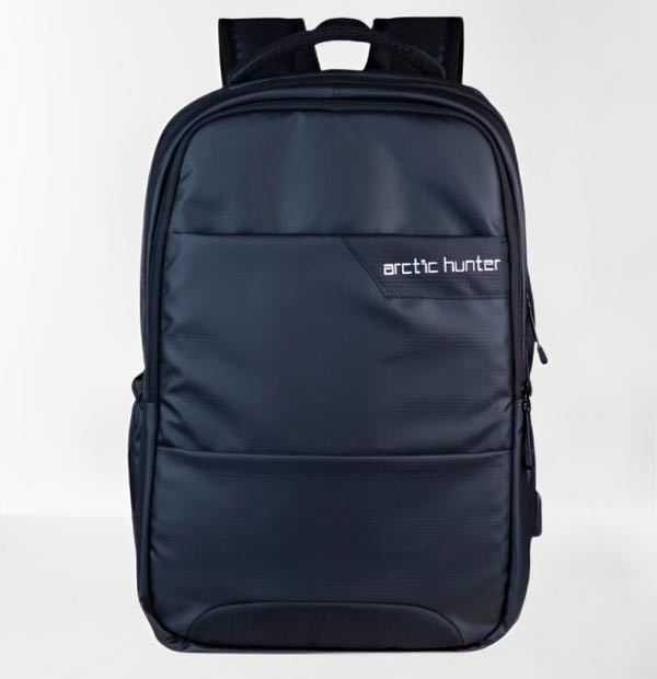 Arctic Hunter Light Weight Premium Laptop Backpack Bag with USB - Color Black