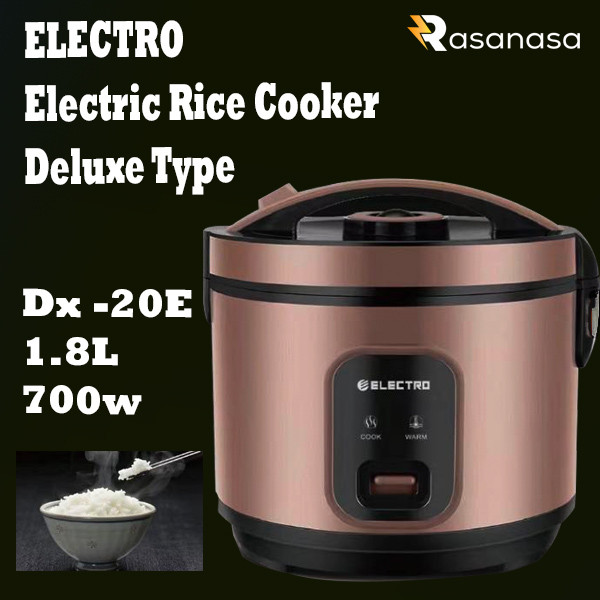 ELECTRO 1.8L Deluxe Type Premium Rice Cooker