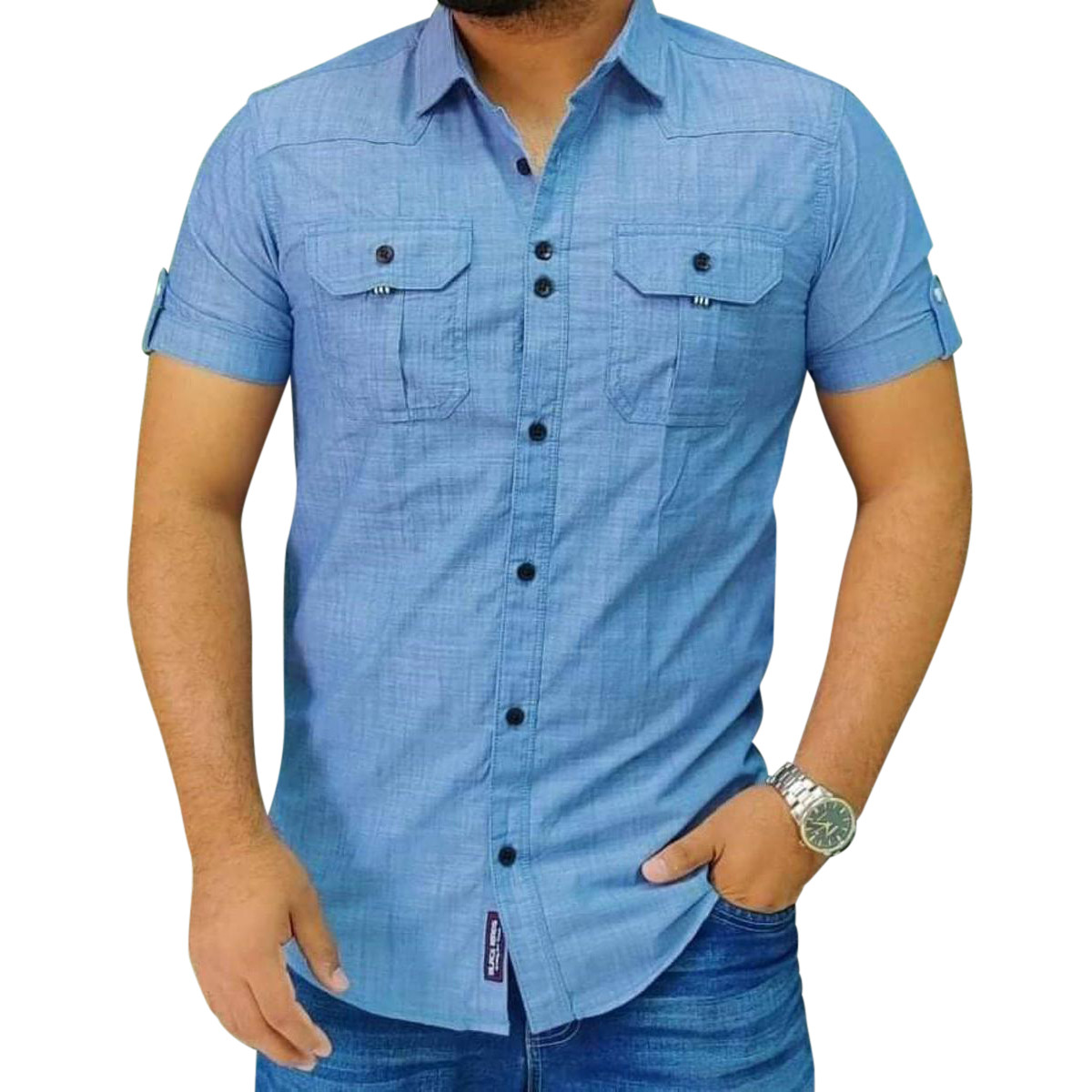 New Long Sleeve Casual Shirt for Men - Hulfslip