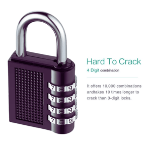 Combination Code Lock Padlock Heavy Duty 4-digit Combination