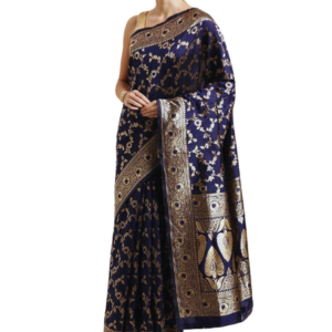 Stylish & Glorious Printed Silk Saree With Blouse Piece For Women