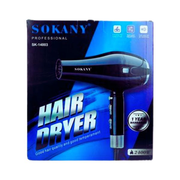 Sokany Professional Hair Dryer - 2400W  (SK-14003) | Sokany Hair Dryer