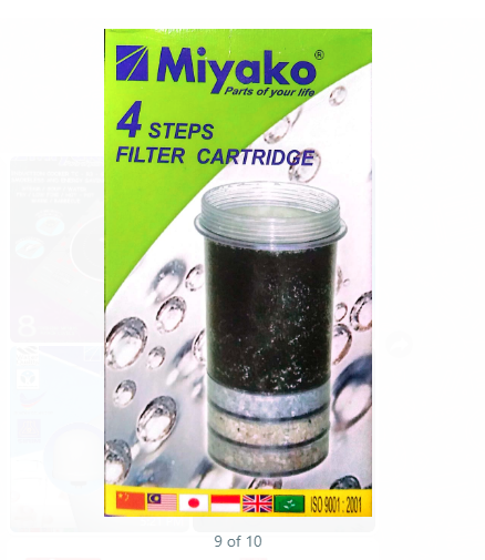 4 Steps Filter Cartridge & Water Filter miyako