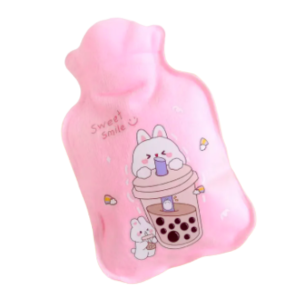 Mini Velvet Hot Water Portable Soft Bag For Babies - Hot Water Bag