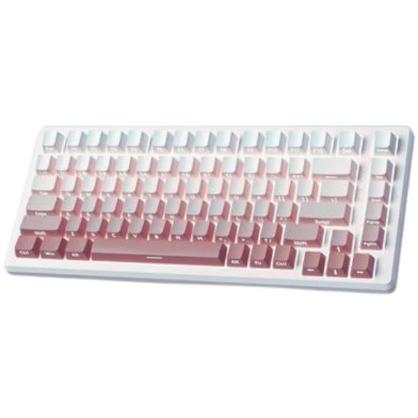 Zifriend Mechanical Keyboard Hot Swappable Gradient Pink Outemu Red (K82) - Zifriend Mechanical Keyboard