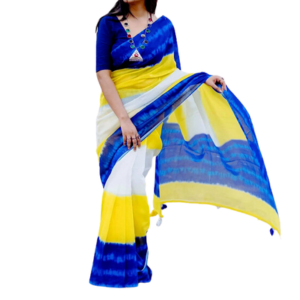 Chandni Silk Digital Printed Tassel Saree Soft And Comfortable For Women