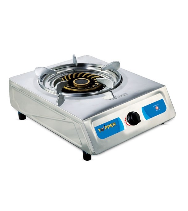 TOPPER Single Stainless Steel Auto Gas Stove LPG A-111