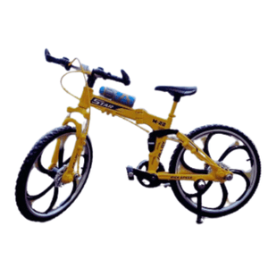 Alloy Model Bicycle Showpiece Foldable Cycle Metal Racing Mountain Bike For Toys Gifts