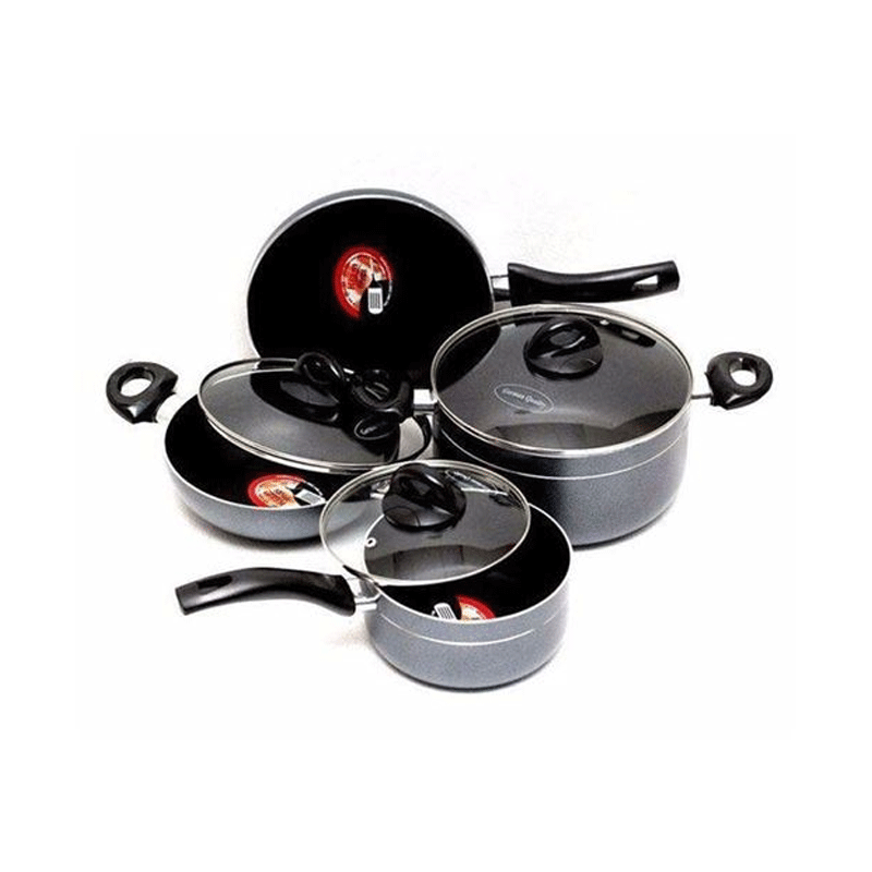 kiam 7 Piece Non-Stick Cast Aluminum Cookware sets|