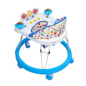 RFL Jim & Jolly Smile Baby Walker Melody Cyan Blue & White - (939300)