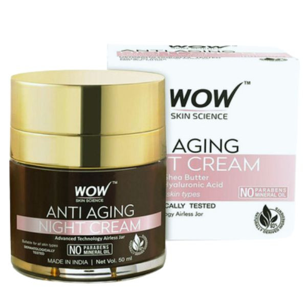 Wow Skin Science Anti Aging Night Cream (50ml)- Night Cream