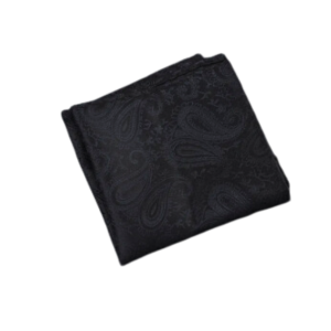 Luxury Polyester Yarn Handkerchief Paisley Suit Pocket Square For Men's