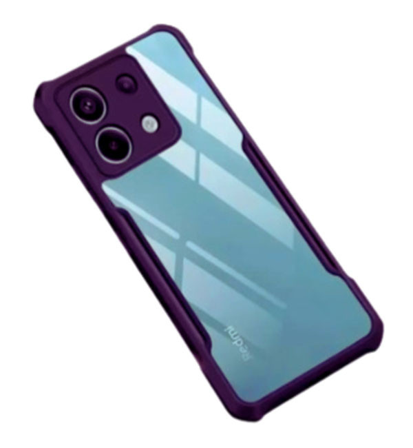 Mobile-Phone Transparent Back Cover for Redmi Note 13 Pro 5G