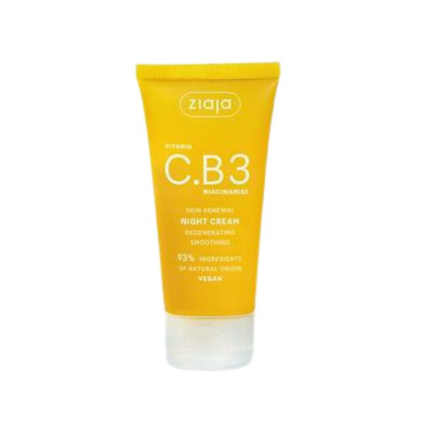 Ziaja Vitamin C.B3 Niacinamide Night Cream (50 ml)-Ziaja