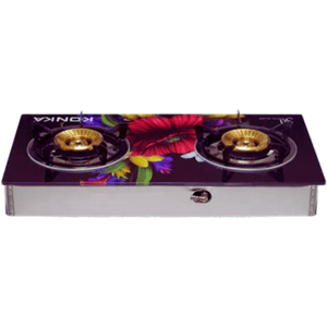 KONKA KGLPG602-3DGas Stove-Glass Top Double Burner