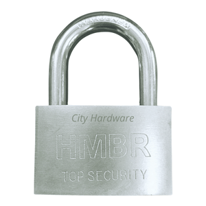 4 Keys 70mm Padlock - Silver