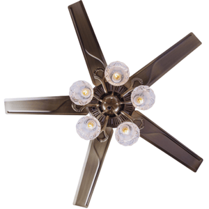 VISION Elite Ceiling Fan 5 Blade Decorative 51''