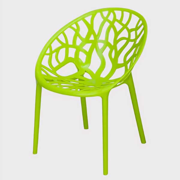 Stylee Ventral Arm Chair Lime Green (স্টাইল ভেন্ট্রাল আর্ম চেয়ার)