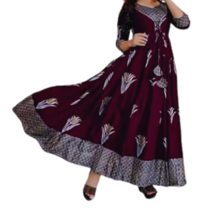 New Stylish Designed Gown 1Piece Long Kurti For Women