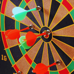 Magnetic Dart Board, Darts 15 inch