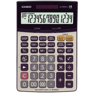 Casio DJ-240DPLUS Check and Recheck Desktop Calculator