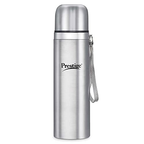 Prestige Stainless Steel Flask, 1 Litre, Silver