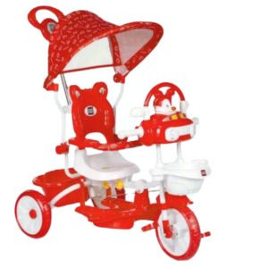 Micky Baby Tricycle with Adjustable Seat and Parent Control Handle