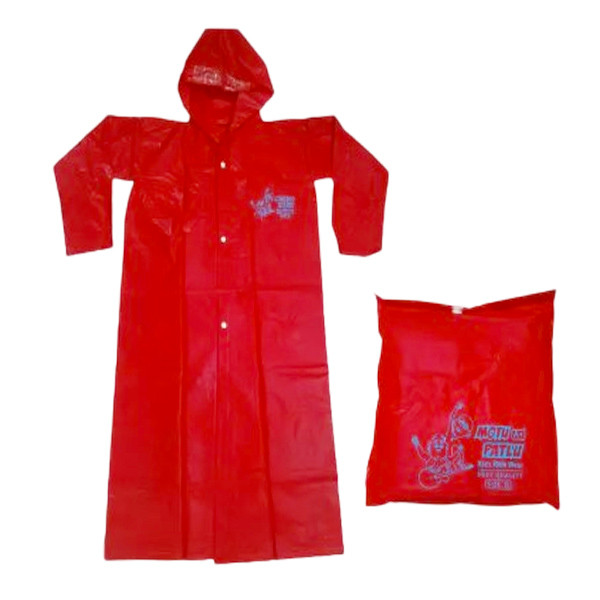 Waterproof Polyester Rain Coat for Child